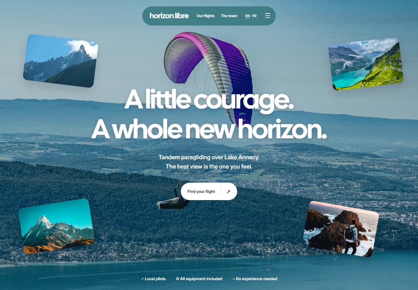 Horizon Libre — website preview