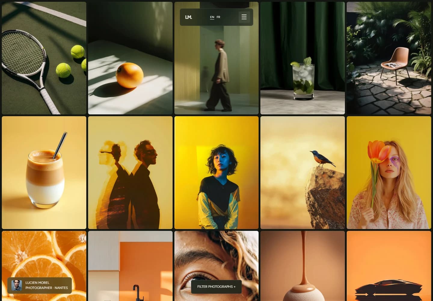 Lucien Morel — website preview