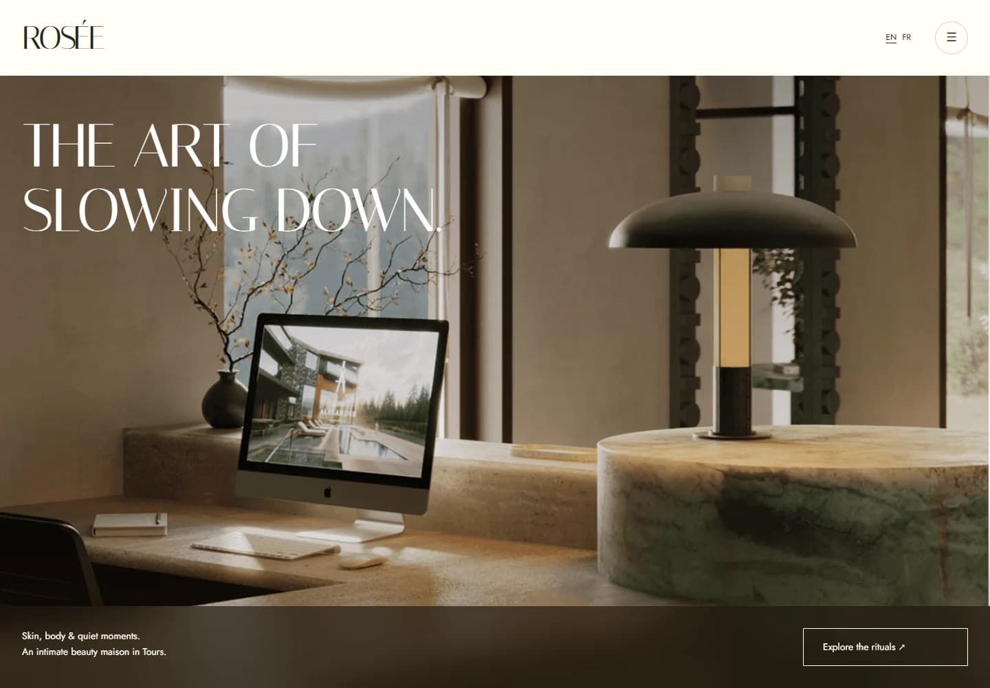 Rosée — website preview