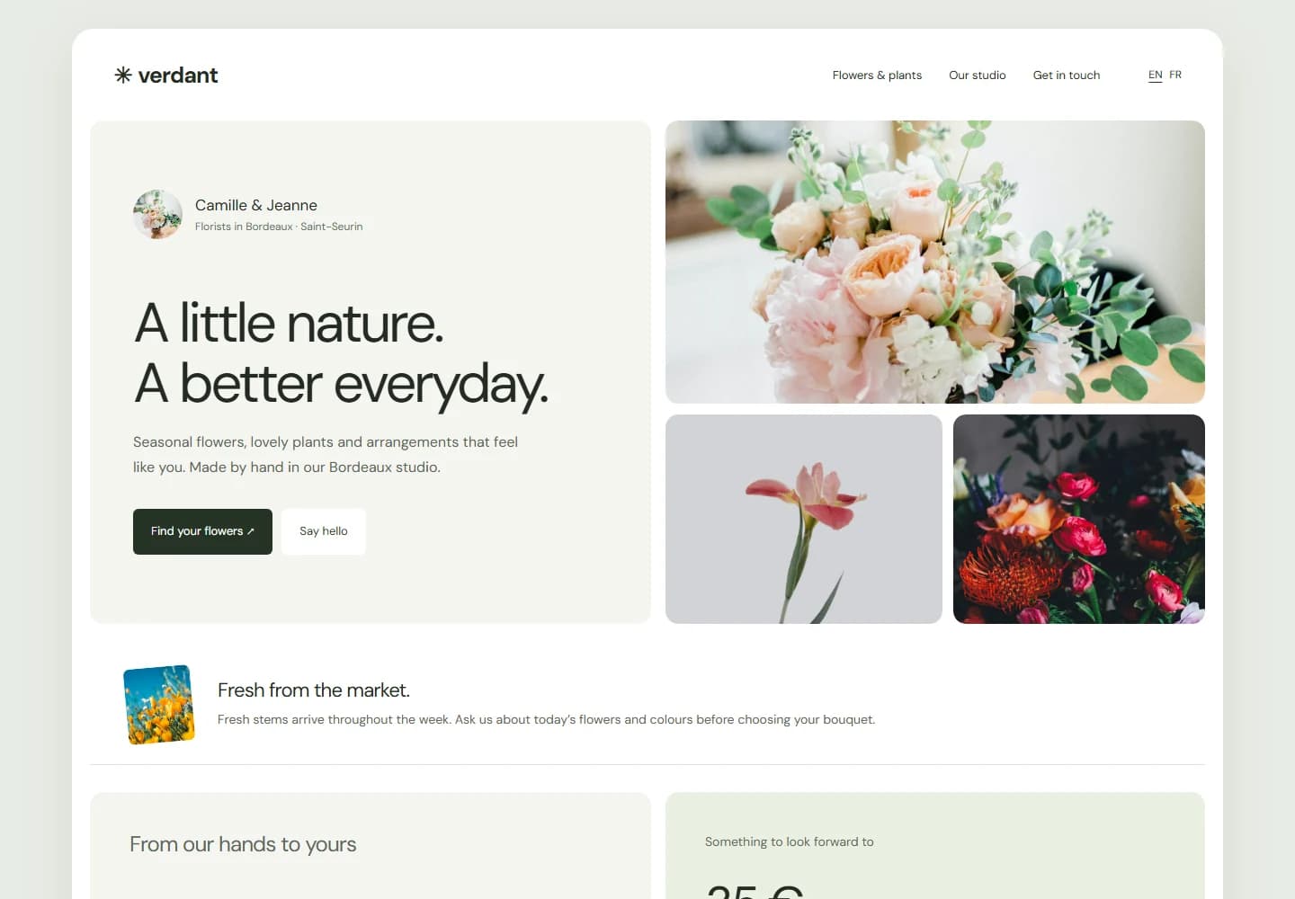 Verdant — website preview
